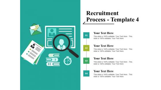 Recruitment Process Template 4 Ppt PowerPoint Presentation Ideas Grid