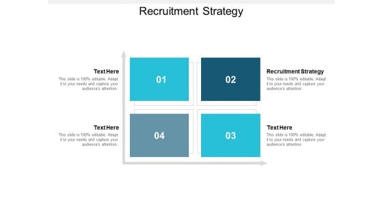 Recruitment Strategy Ppt PowerPoint Presentation File Grid Cpb