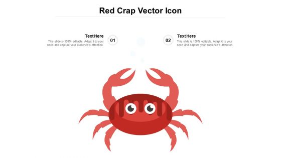 Red Crap Vector Icon Ppt PowerPoint Presentation Slides Example File