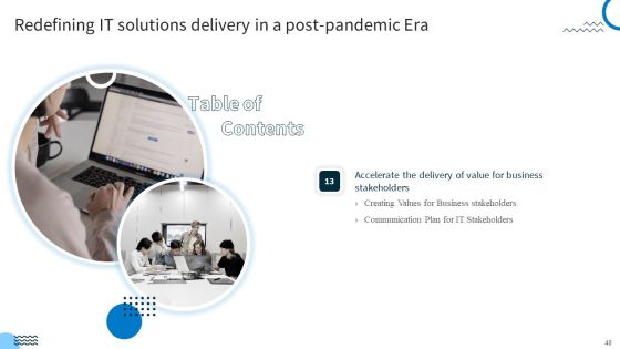 Redefining IT Solutions Delivery In A Post Pandemic Ppt PowerPoint Presentation Complete Deck With Slides Slide40