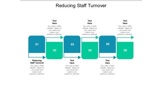 Reducing Staff Turnover Ppt PowerPoint Presentation Styles Icon Cpb