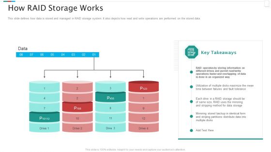 Redundant Array Of Independent Disks Storage IT How RAID Storage Works Background PDF