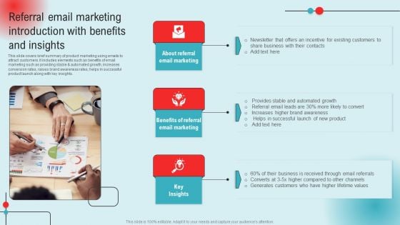 Referral Email Marketing Introduction With Benefits And Insights Ppt PowerPoint Presentation Diagram Images PDF Referral Email Marketing Introduction With Benefits And Insights Ppt PowerPoint Presentation Diagram Images PDF