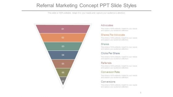 Referral Marketing Concept Ppt Slide Styles