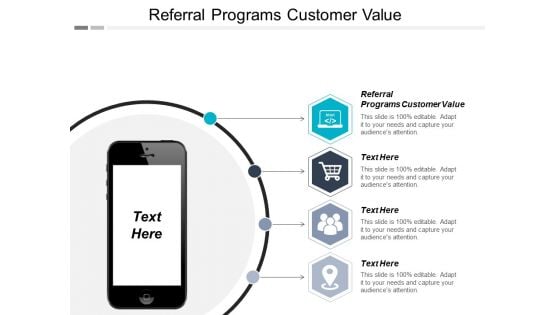 Referral Programs Customer Value Ppt PowerPoint Presentation Ideas Pictures Cpb