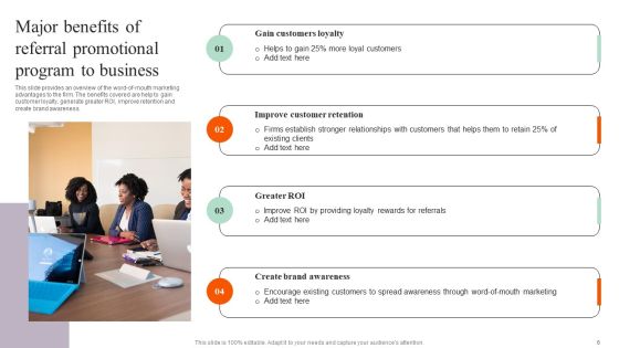 Referral Promotional Program Ppt PowerPoint Presentation Complete Deck With Slides Slide06