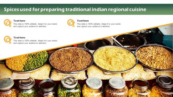 Regional Cuisine Ppt PowerPoint Presentation Complete With Slides