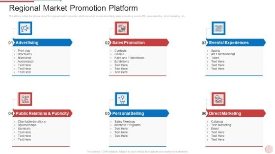 Regional Marketing Strategies Regional Market Promotion Platform Professional PDF
