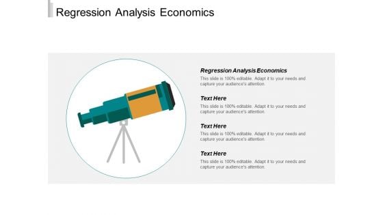 Regression Analysis Economics Ppt PowerPoint Presentation Ideas Inspiration Cpb