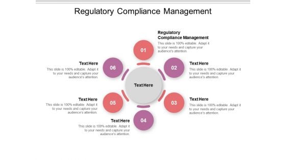 Regulatory Compliance Management Ppt PowerPoint Presentation Model Clipart Cpb Pdf