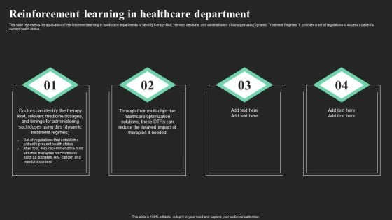 Reinforcement Learning In Healthcare Department Ppt Inspiration Graphics PDF Reinforcement Learning In Healthcare Department Ppt Inspiration Graphics PDF