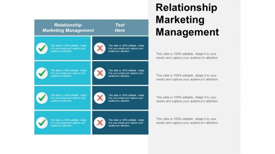 Relationship Marketing Management Ppt PowerPoint Presentation Summary Clipart Images