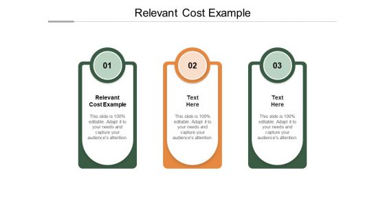 Relevant Cost Example Ppt PowerPoint Presentation Styles Picture Cpb Pdf