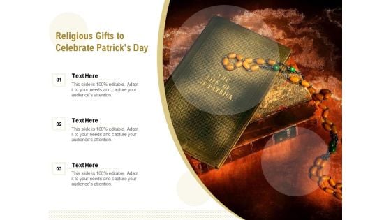 Religious Gifts To Celebrate Patricks Day Ppt PowerPoint Presentation Show Ideas PDF