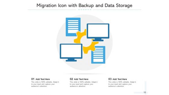 Relocation Icon Data Migration Migration Icon Ppt PowerPoint Presentation Complete Deck