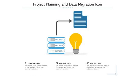 Relocation Icon Data Migration Migration Icon Ppt PowerPoint Presentation Complete Deck