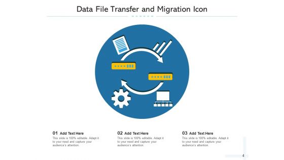 Relocation Icon Data Migration Migration Icon Ppt PowerPoint Presentation Complete Deck