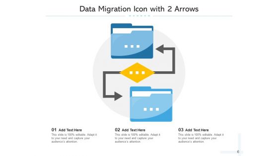 Relocation Icon Data Migration Migration Icon Ppt PowerPoint Presentation Complete Deck