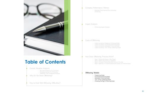 Relocation Of Business Process Offshoring Ppt PowerPoint Presentation Complete Deck With Slides Slide13