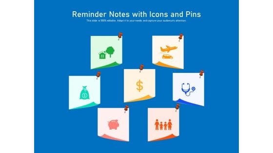 Reminder Notes With Icons And Pins Ppt PowerPoint Presentation Gallery Deck PDF Reminder Notes With Icons And Pins Ppt PowerPoint Presentation Gallery Deck PDF