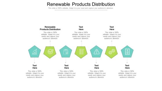 Renewable Products Distribution Ppt PowerPoint Presentation File Slides Cpb Pdf