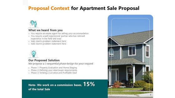 Rent Condominium Proposal Ppt PowerPoint Presentation Complete Deck With Slides