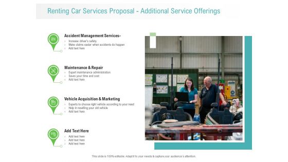 Renting Car Services Proposal Additional Service Offerings Ppt Slides Microsoft PDF