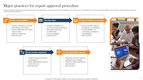 Report Approval Procedure Ppt PowerPoint Presentation Complete Deck With Slides