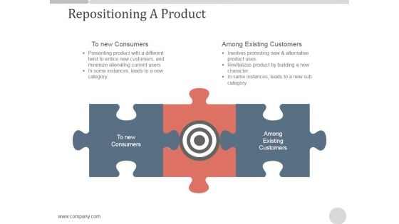 Repositioning A Product Ppt PowerPoint Presentation Ideas
