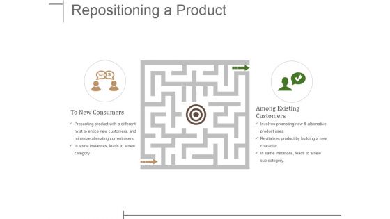 Repositioning A Product Ppt PowerPoint Presentation Styles Show