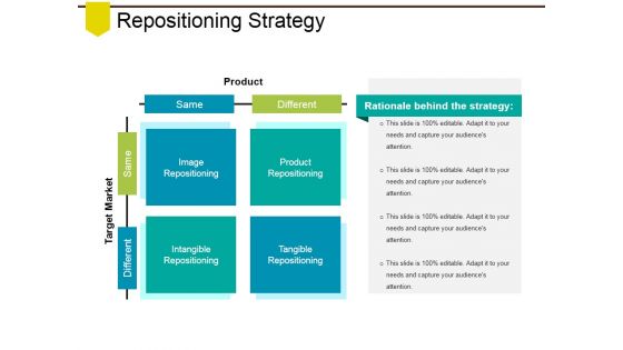 Repositioning Strategy Ppt PowerPoint Presentation Outline Graphic Tips