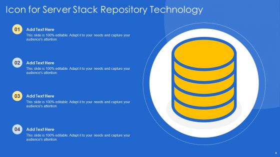 Repository Icon Ppt PowerPoint Presentation Complete Deck With Slides