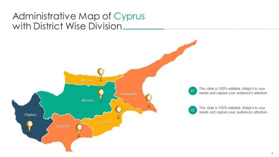 Republic Of Cyprus Geographical Map Survey Results Ppt PowerPoint Presentation Complete Deck With Slides