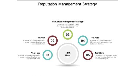 Reputation Management Strategy Ppt PowerPoint Presentation Styles Microsoft Cpb