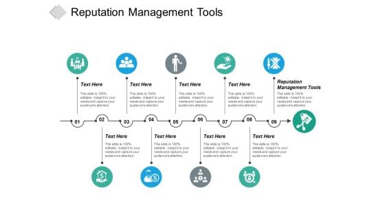 Reputation Management Tools Ppt PowerPoint Presentation Infographic Template Deck Cpb