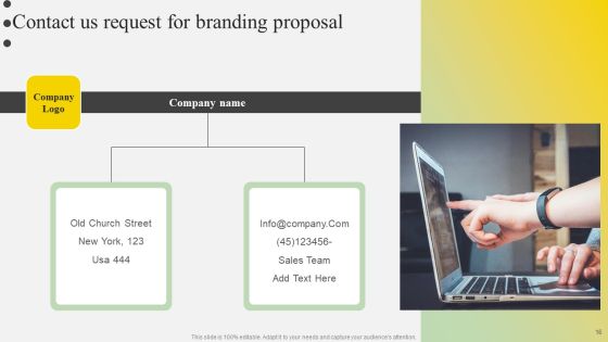 Request For Branding Proposal Ppt PowerPoint Presentation Complete Deck With Slides Slide16
