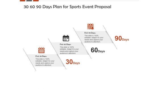 Request For Sporting 30 60 90 Days Plan For Sports Event Proposal Ppt Visual Aids Gallery PDF
