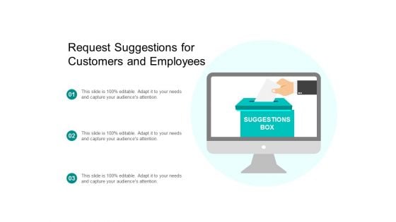 Request Suggestions For Customers And Employees Ppt Powerpoint Presentation Gallery Slide Download