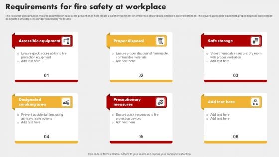 Requirements For Fire Safety At Workplace Designs PDF