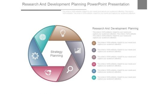 Research And Development Planning Powerpoint Presentation