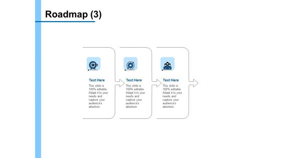 Research For New Product Roadmap Three Stage Process Ppt Styles Model PDF