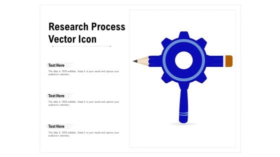 Research Process Vector Icon Ppt PowerPoint Presentation File Templates PDF