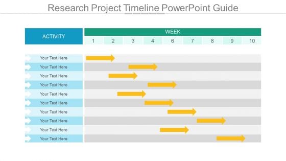 Research Project Timeline Powerpoint Guide