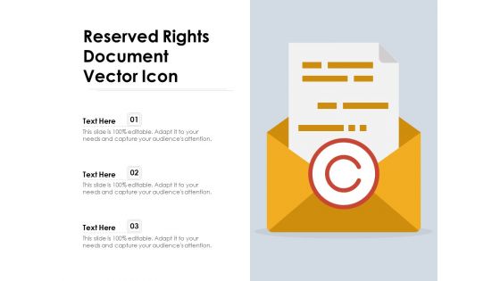 Reserved Rights Document Vector Icon Ppt PowerPoint Presentation Infographic Template Graphics PDF