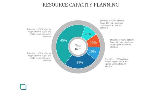 Resource Capacity Planning Ppt PowerPoint Presentation Example