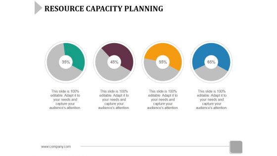 Resource Capacity Planning Template 1 Ppt PowerPoint Presentation Gallery Vector