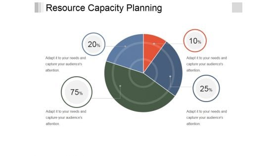 Resource Capacity Planning Template 1 Ppt PowerPoint Presentation Infographics Topics