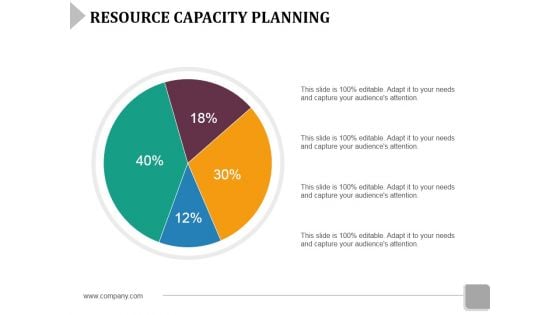 Resource Capacity Planning Template 2 Ppt PowerPoint Presentation Show Maker