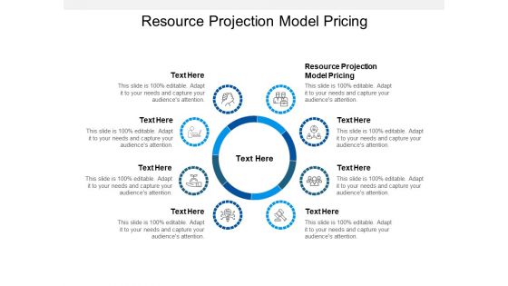 Resource Projection Model Pricing Ppt PowerPoint Presentation Pictures Icon Cpb