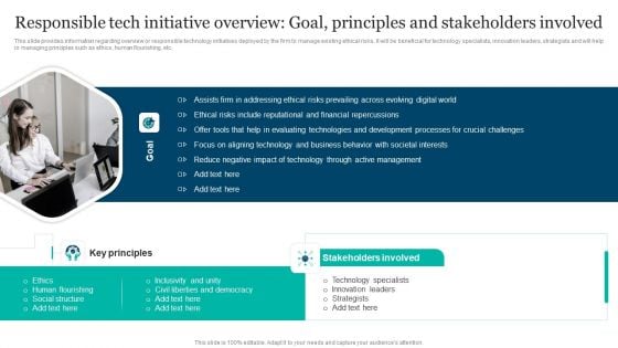 Responsible Technology Playbook Responsible Tech Initiative Overview Goal Principles Mockup PDF